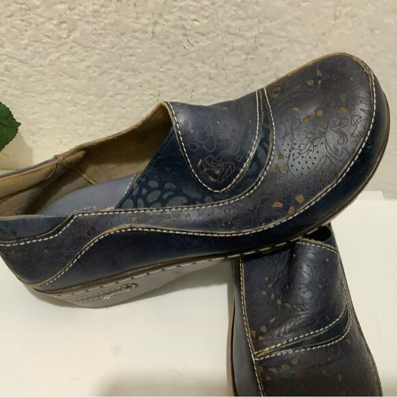 L'Artiste by Spring Step Burbank Leather Slip-On Clogs | Women's Size EU 37 - Picture 4 of 11